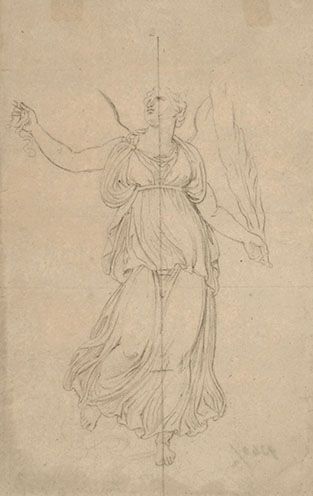 ALLEGORICAL FIGURE OF WINGED VICTORY