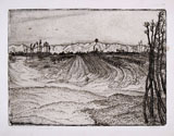 I CAMPI DEVASTATI DALLA PIENA (The fields devastated by the flood), second version. 