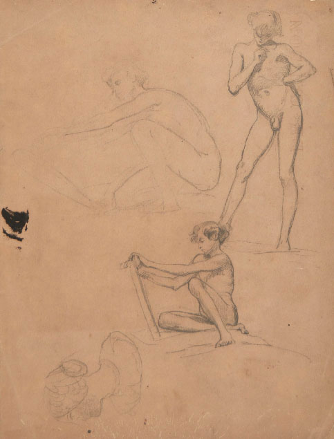 STUDIES OF YOUNG MALE NUDES