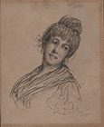 SKETCH OF A YOUNG WOMAN