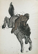 A HORSEMAN