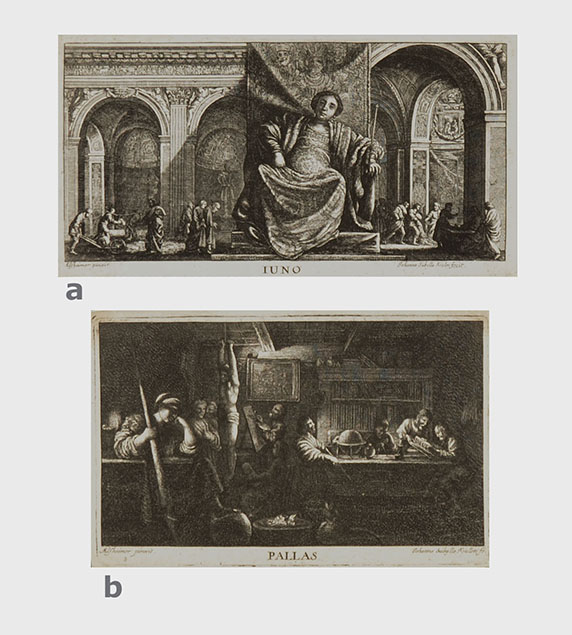 TWO ETCHINGS AFTER ADAM ELSHEIMER