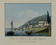 VEDUTA DI BELGIRATE SUL LAGO MAGGIORE